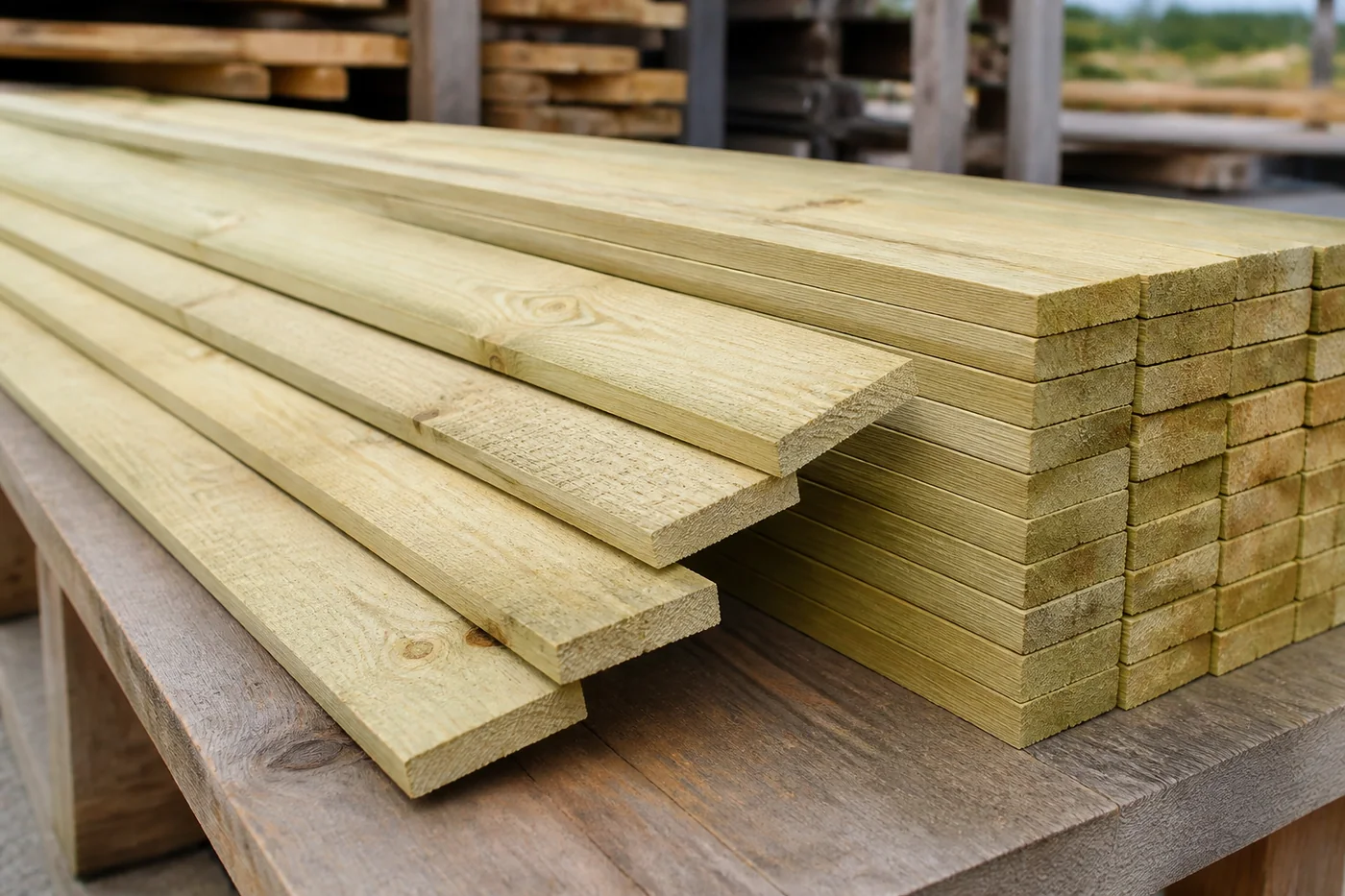 Representative fencing timber product photograph